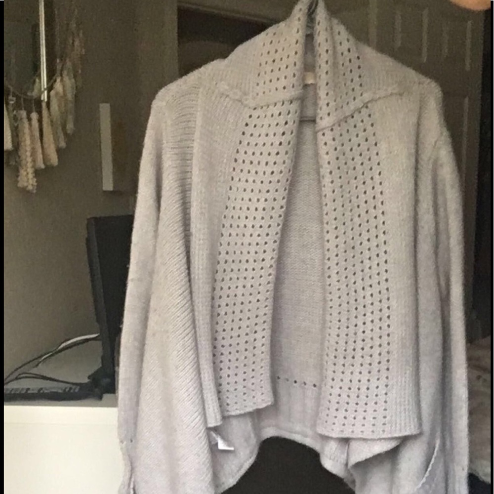 Micheal Kors grey cardigan